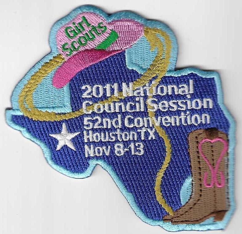 52nd Convention Houston Nat'l Council Session Patch 2011