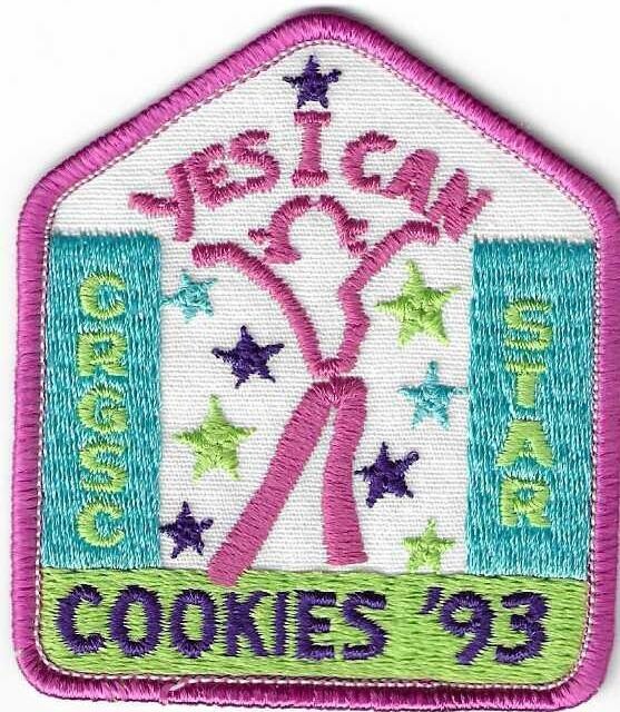 Council Star CRGSC Cookies '93 Little Brownie Bakers