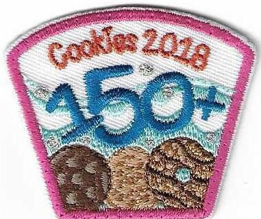 150+ Number Patch 2018 Little Brownie Bakers