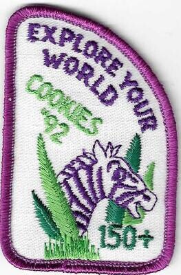 150+ Number Patch Explore Your World Cookies &#39;92 ABC