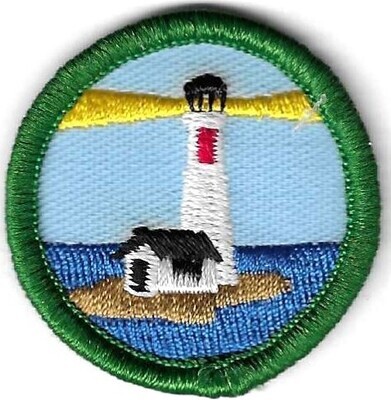 Lighthouse, Palm Glades Council (maybe troop's own) Junior Badge (Original)
