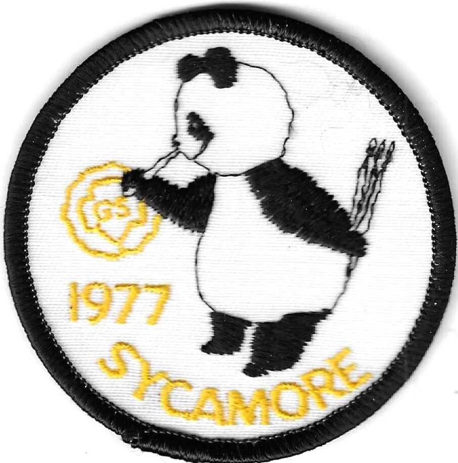 Council patch 1977 Sycamore