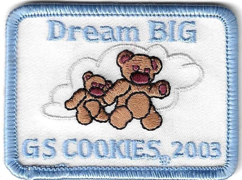 Base patch (rectangle) 2003 Little Brownie Bakers