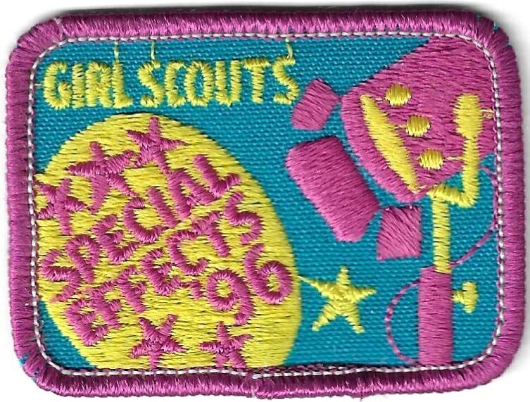 Base Patch 3  (lighter pink letters) Special Effects 1996  Little Brownie Bakers
