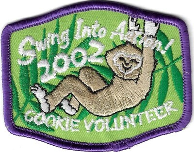 Volunteer (medium purple border) 2002 Little Brownie Bakers