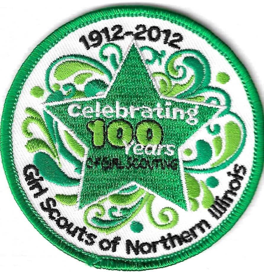 100th Anniversary Patch Celebrating 100 years of GS-GSNI Council