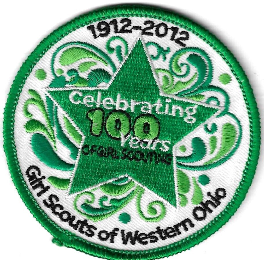 100th Anniversary Patch Celebrating 100 years of GS-GS of WO Council