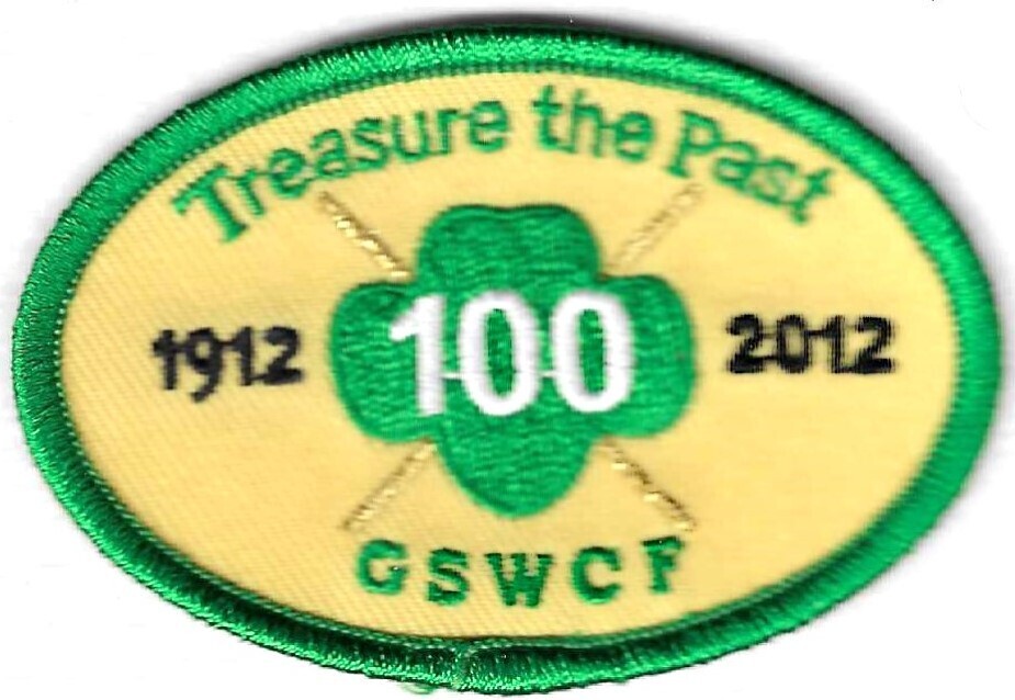 100th Anniversary Patch Treasure the Past--GSWCF
