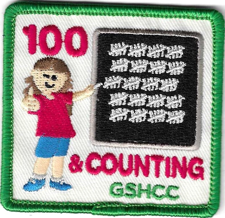 100th Anniversary Patch 100 & Counting GSHCC