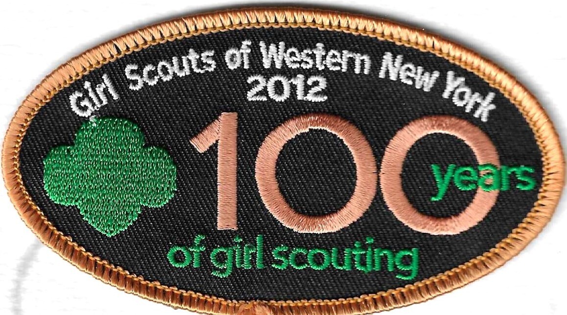 100th Anniversary Patch 100 years of GS (oval)-GSSD