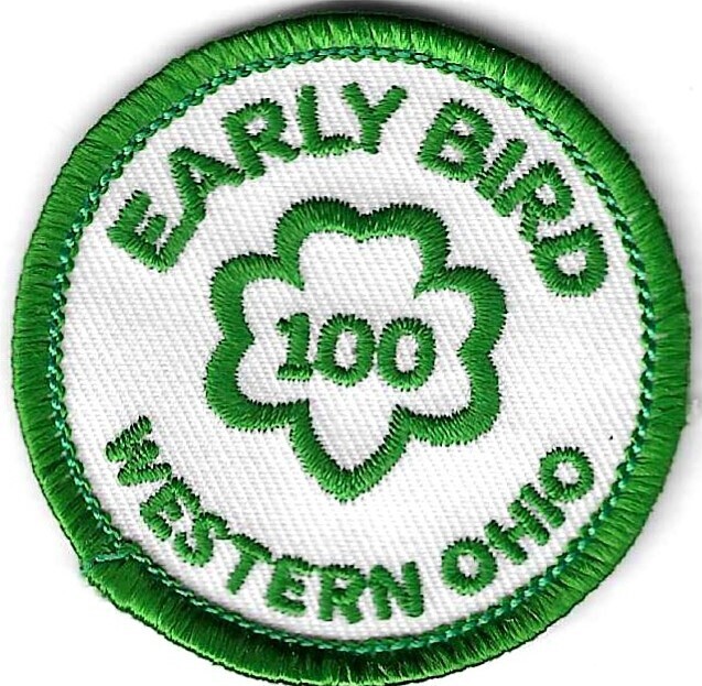 100th Anniversary Patch Early Bird Western Ohio