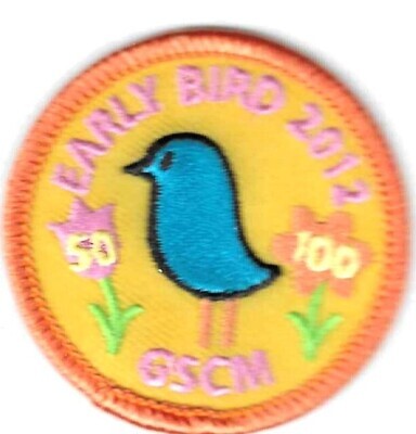 100th Anniversary/50th council Patch Early Bird GSCM