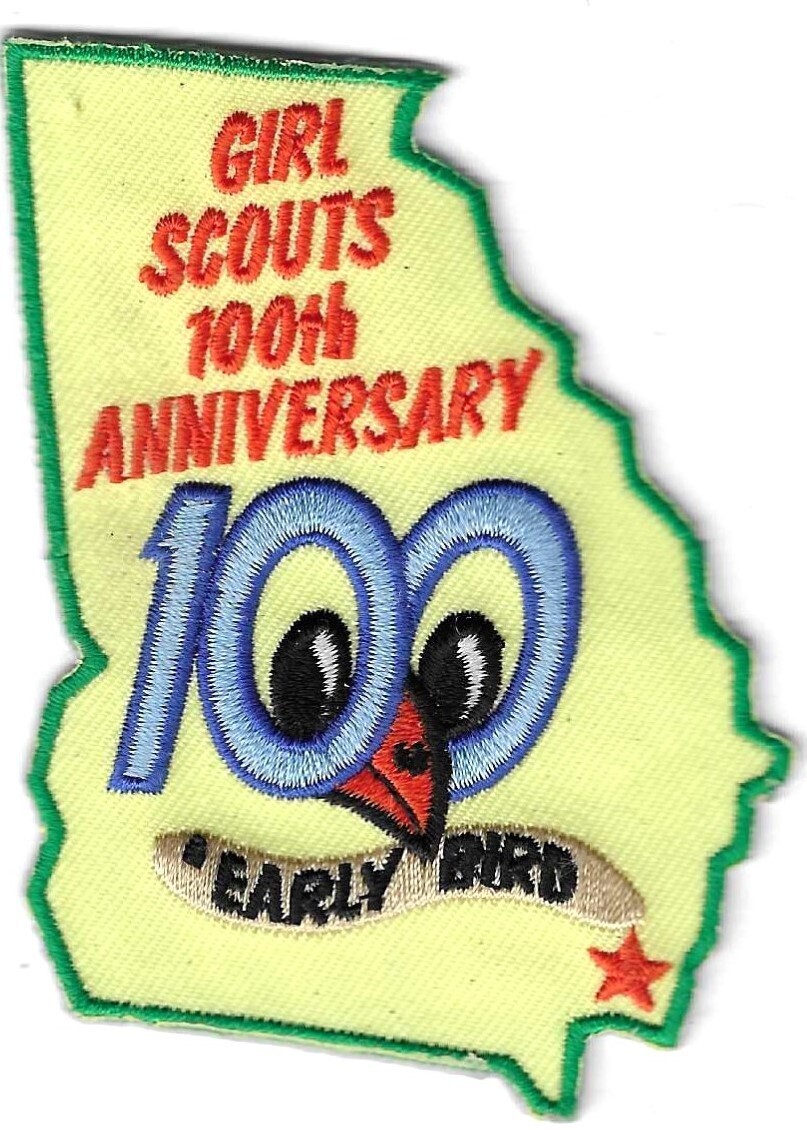 100th Anniversary Patch Early Bird council unknown