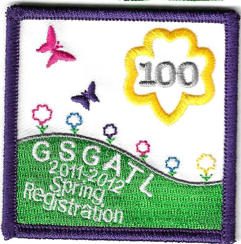 100th Anniversary Patch spring reg GSGATL