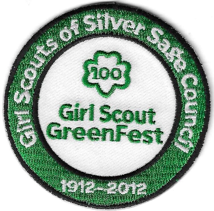100th Anniversary Patch GS Green Fest Silver Sage Council