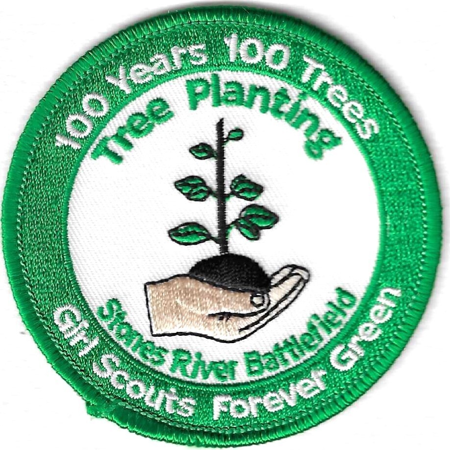 100th Anniversary Patch Forever Green Stones River Battlefield council unknown
