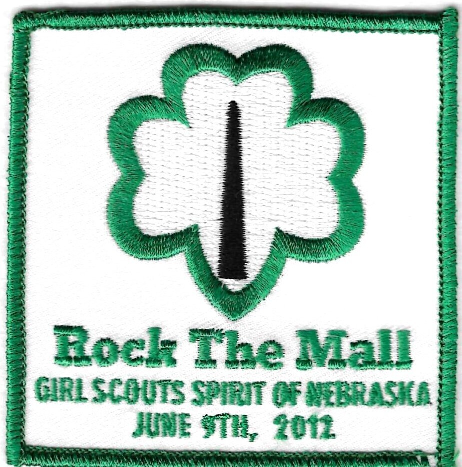 100th Anniversary Patch Rock the Mall Spirit of NE council