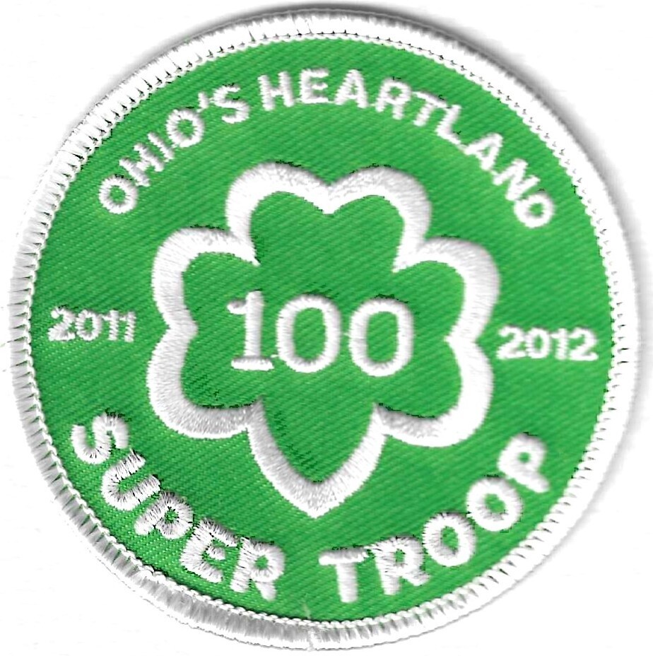 100th Anniversary Patch Super Troop Ohio's Heartland