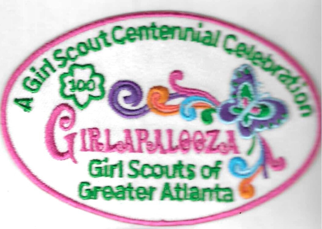 100th Anniversary Patch Girlapalooza GSATL