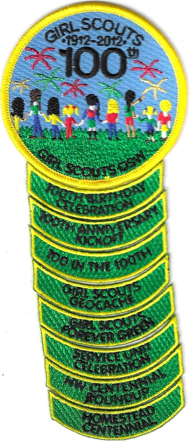 100th Anniversary Patch Set GSOSW (I think it's complete)