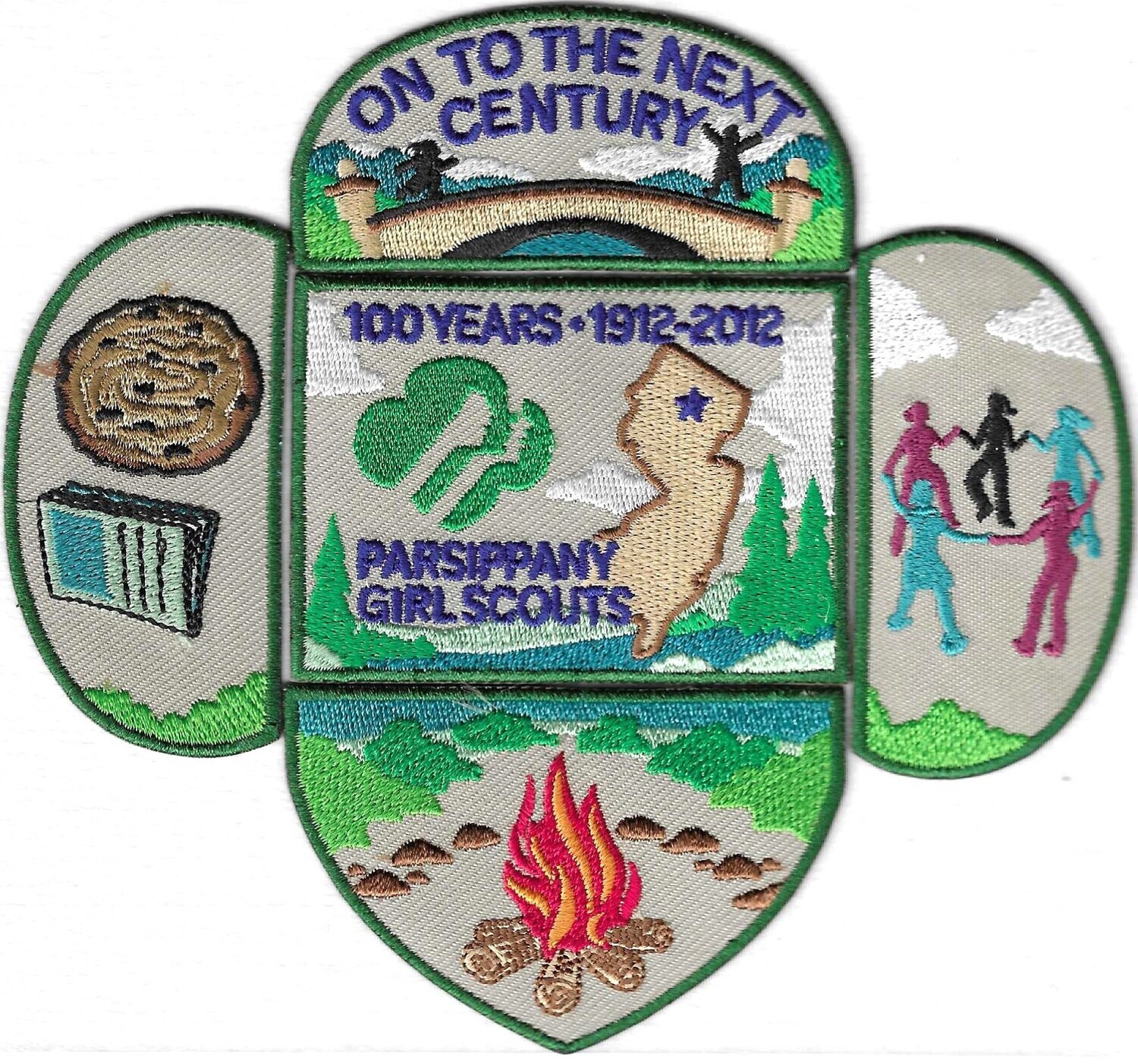 100th Anniversary Patch Parsippany GS