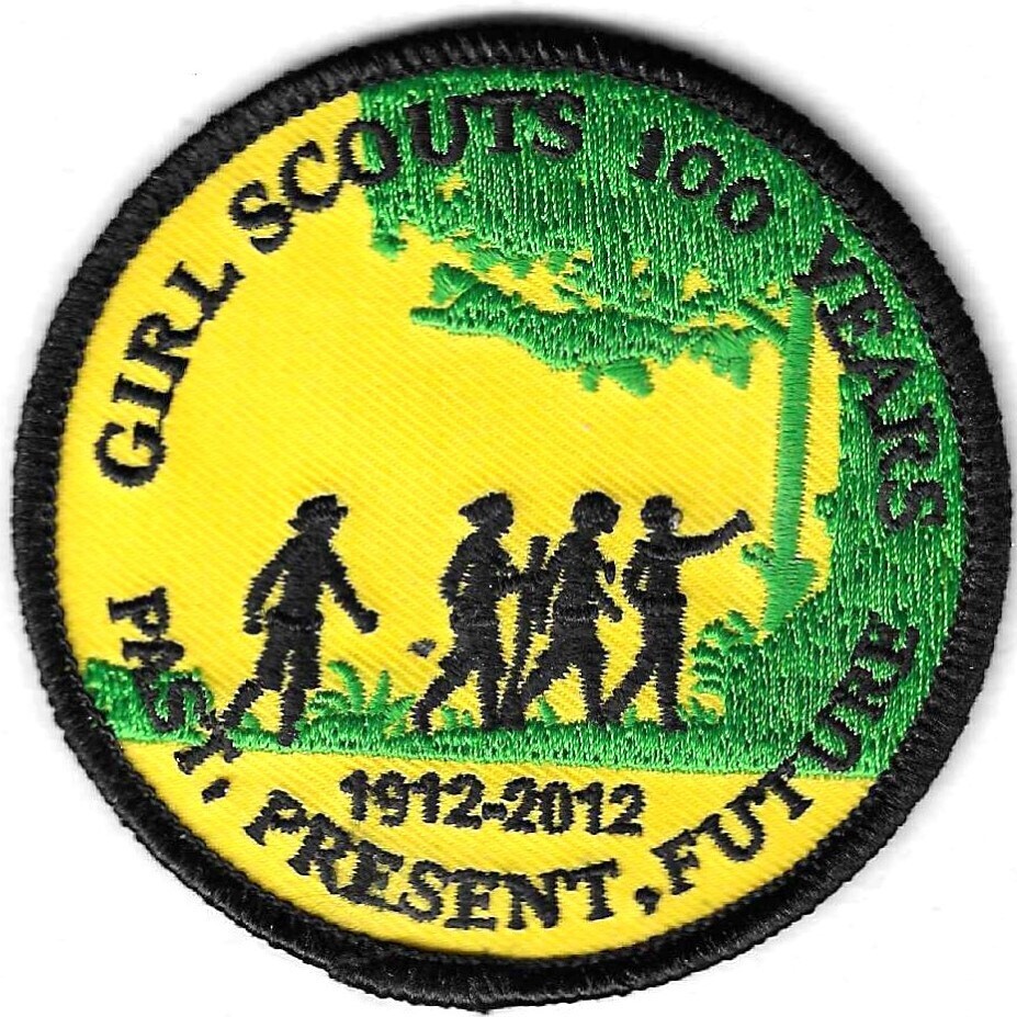 100th Anniversary Patch Past, Present......council unknown