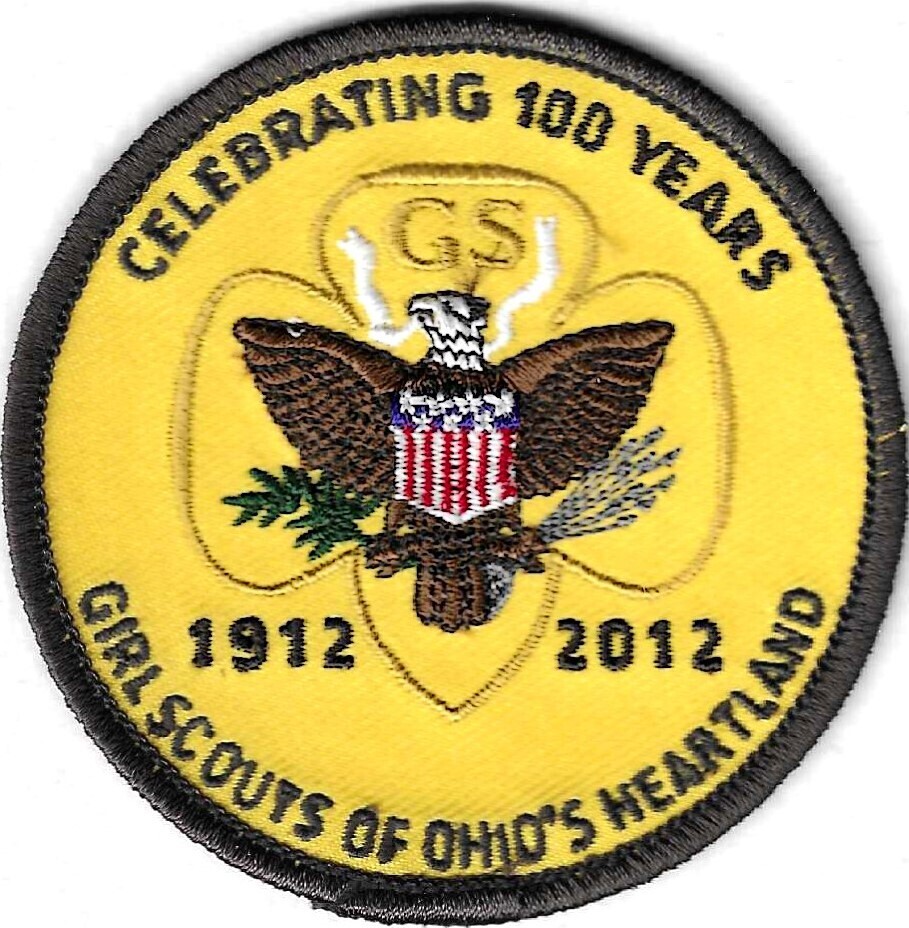 100th Anniversary Patch Celebrating 100 years GS of OH Heartland