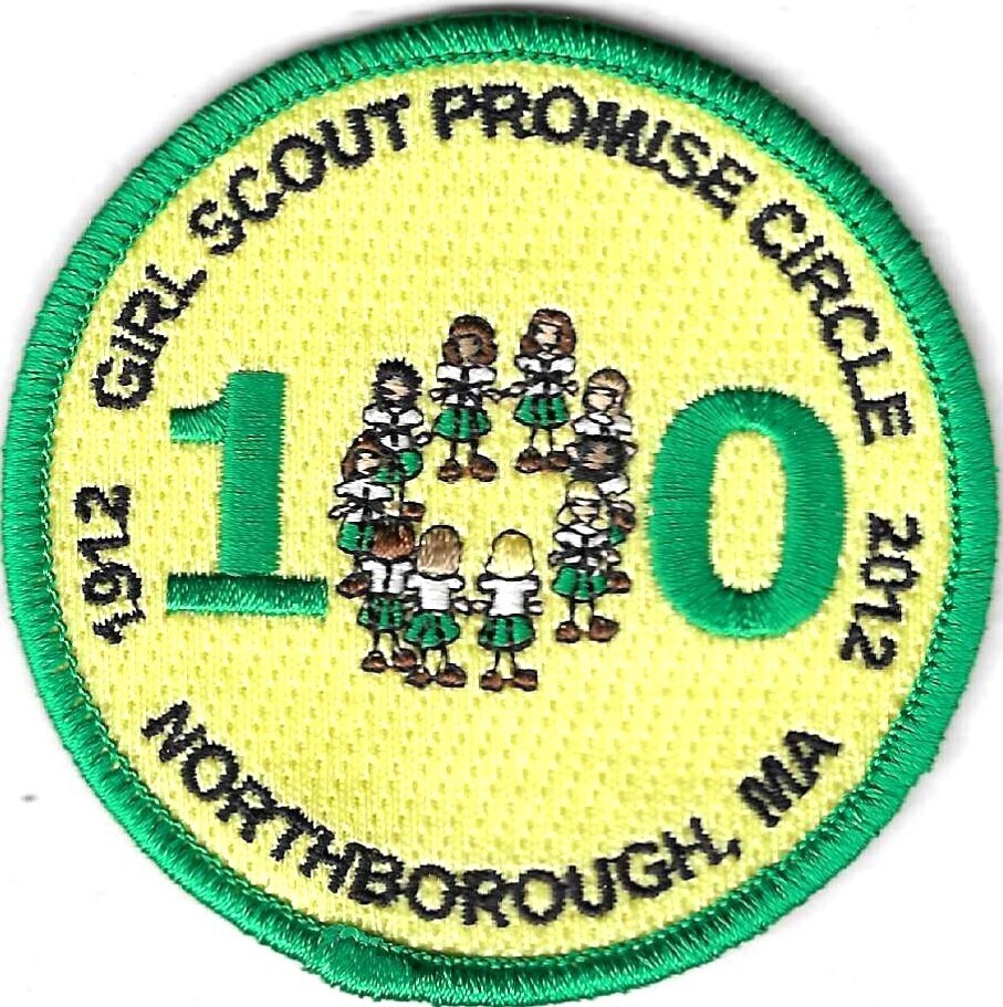 100th Anniversary Patch Promise Circle Northborough MA