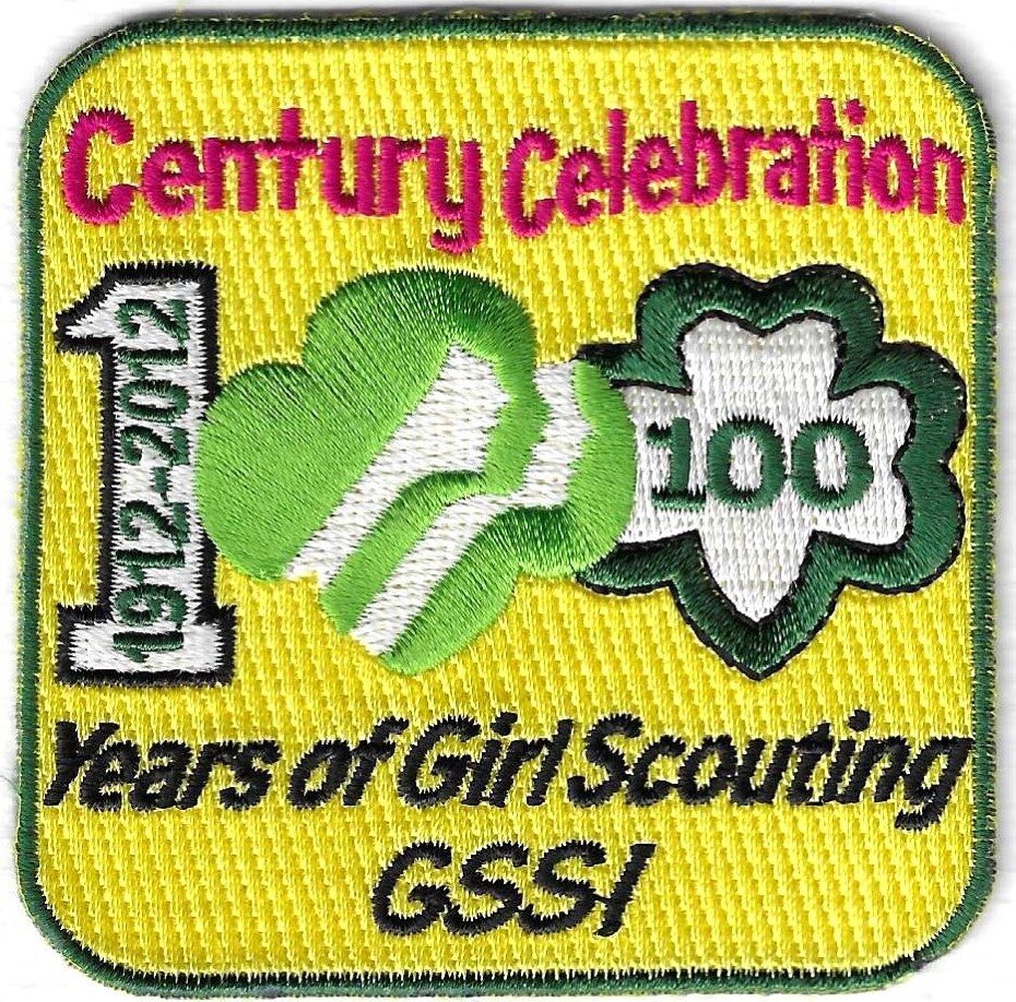100th Anniversary Patch Century Celebration  GSSI