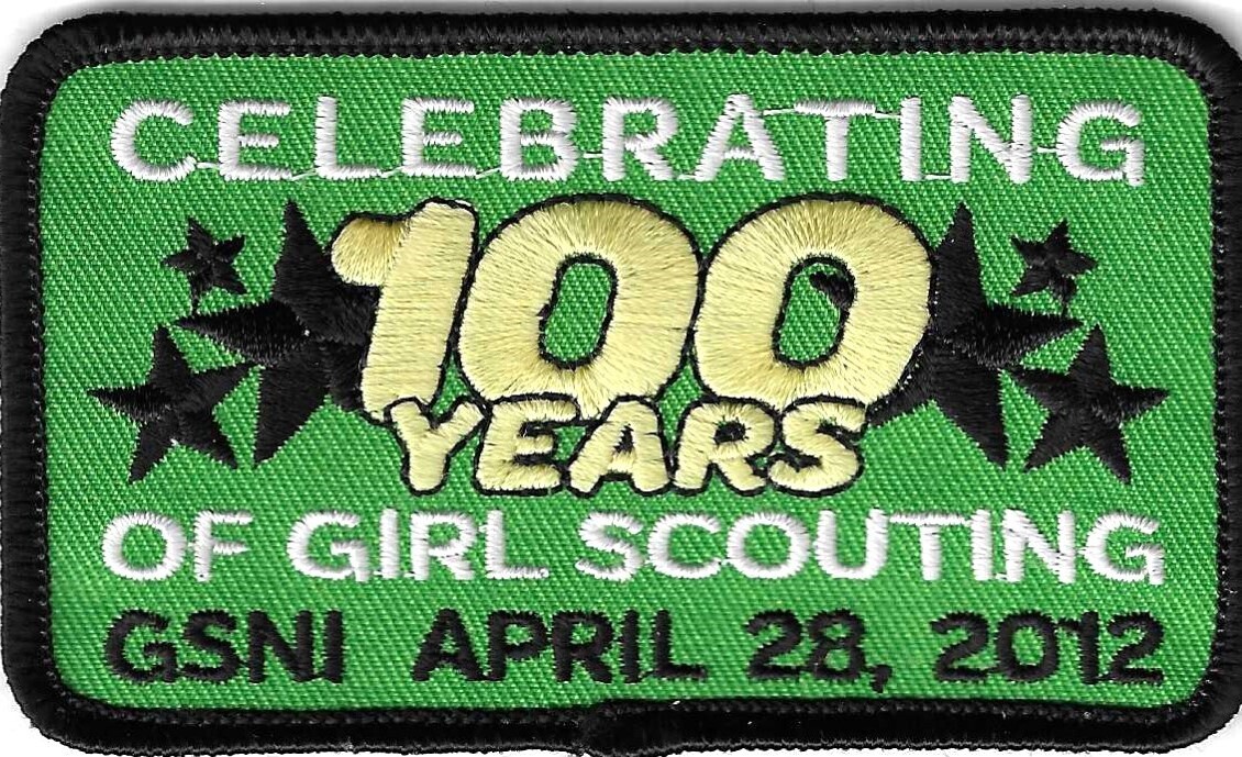 100th Anniversary Patch Celebrating 200 years GSNI