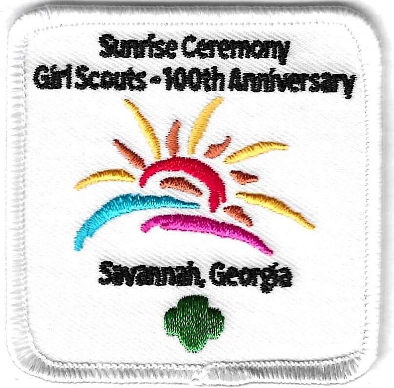 100th Anniversary Patch Sunrise Ceremony-Savannah