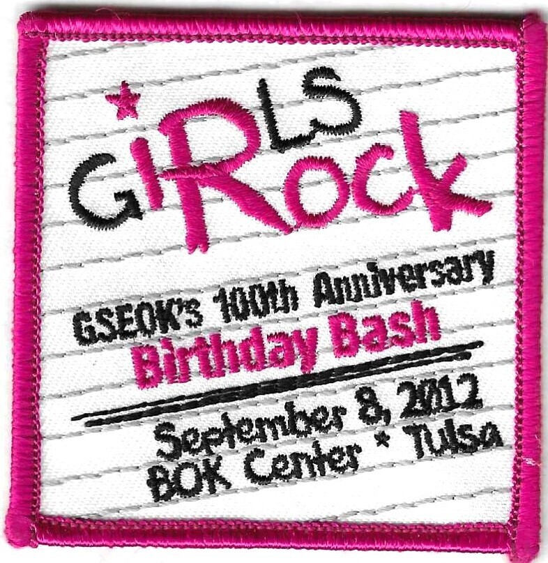 100th Anniversary Patch Girls Rock