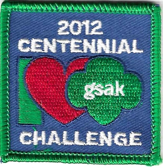 100th Anniversary Patch Centennial Challenge GSAK