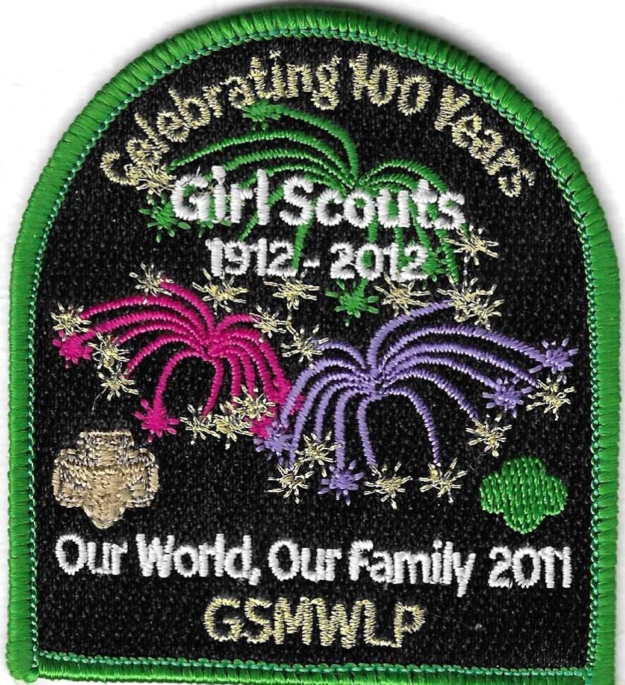 100th Anniversary Patch Celebrating 100 years GSMWLP