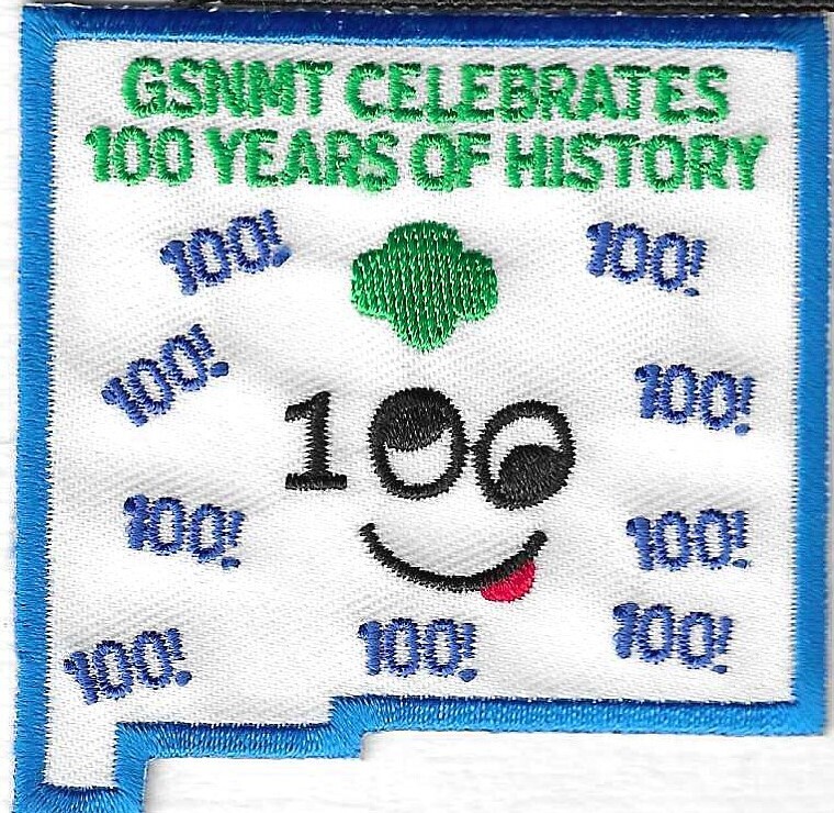 100th Anniversary Patch Celebrates 100 years GSNMT