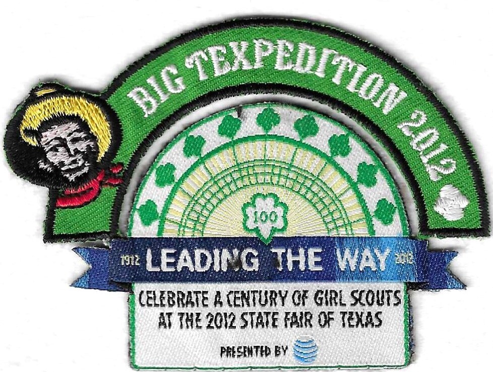 100th Anniversary Patch Celebrate Texas State Fair (both pieces)