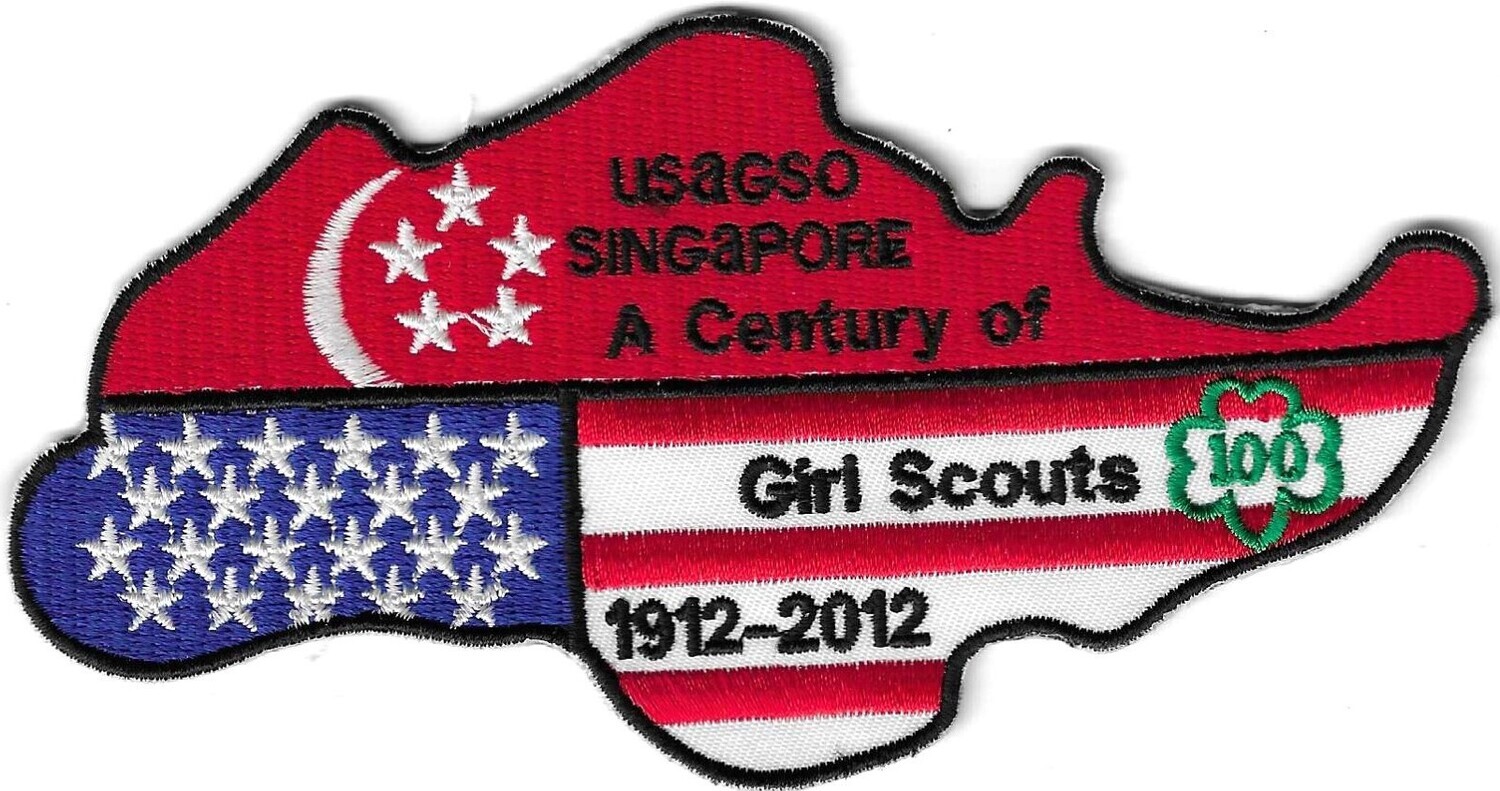 100th Anniversary Patch Century of GS USAGSO Singapore