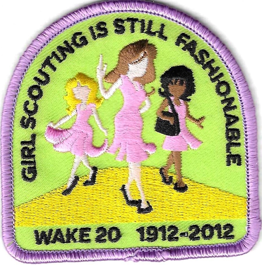 100th Anniversary Patch GS is Fashionable Wake 20 (council unknown)