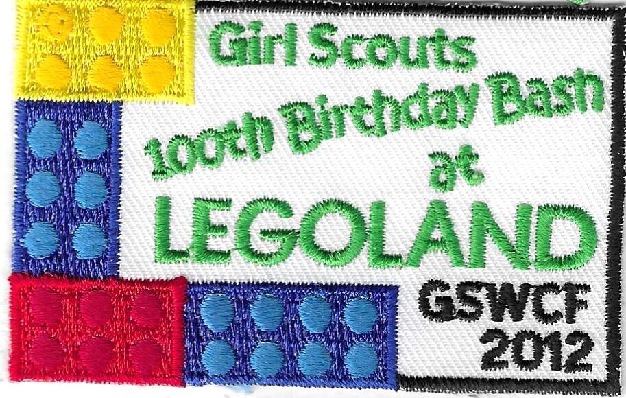 100th Anniversary Patch Legoland GSWCF