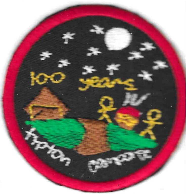 100th Anniversary Patch Tipton Camporee (council unknown)