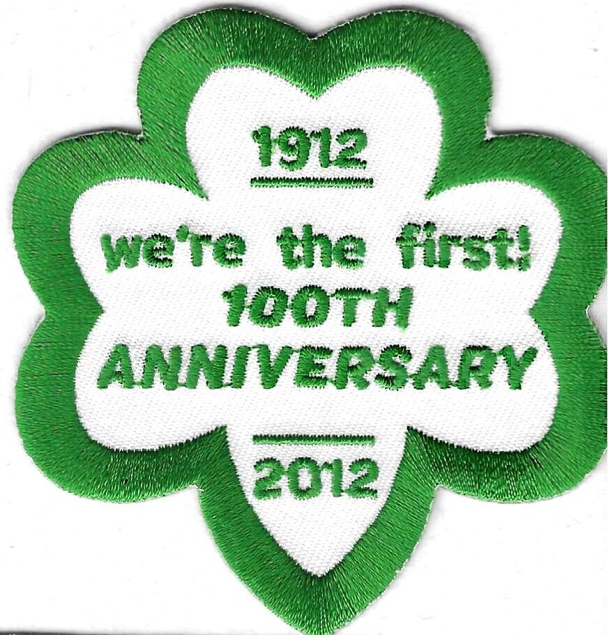 100th Anniversary Patch We're the First (council unknown)