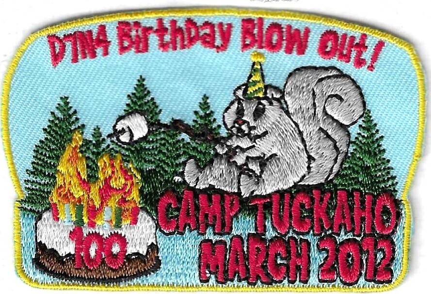 100th Anniversary Patch Camp Tuckaho GSEM
