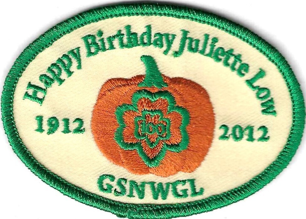 100th Anniversary Patch Happy Birthday JL GSNWGL