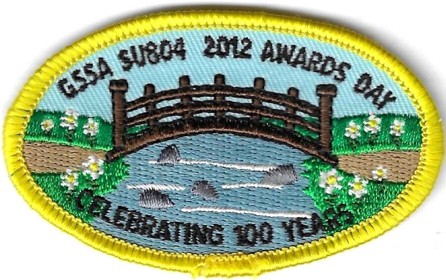 100th Anniversary Patch Awards Day GSSA SU 804