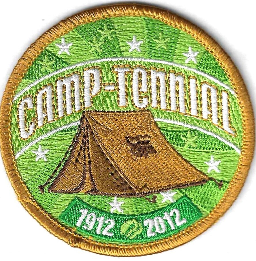 100th Anniversary Patch Camp-tennial (council unknown)