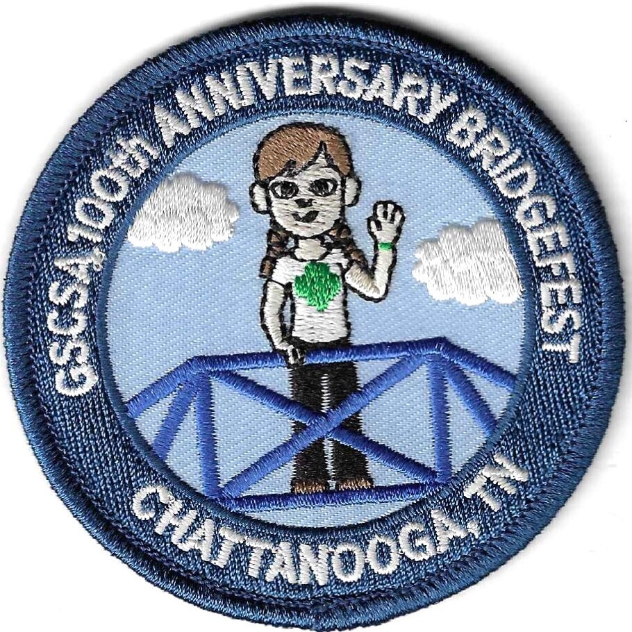 100th Anniversary Patch GSCSA (Chattanooga, Tn)