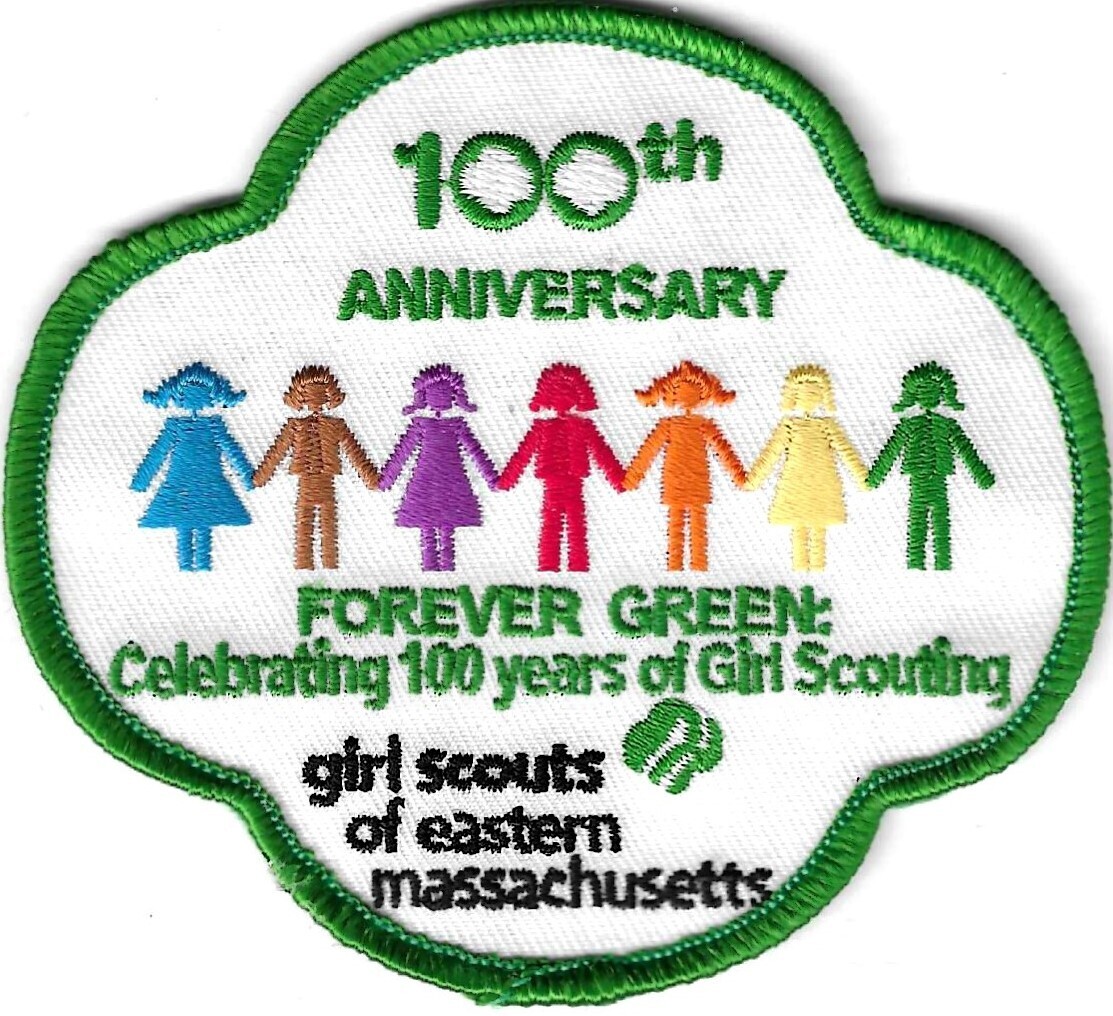 100th Anniversary Patch Forever Green GS of E Mass