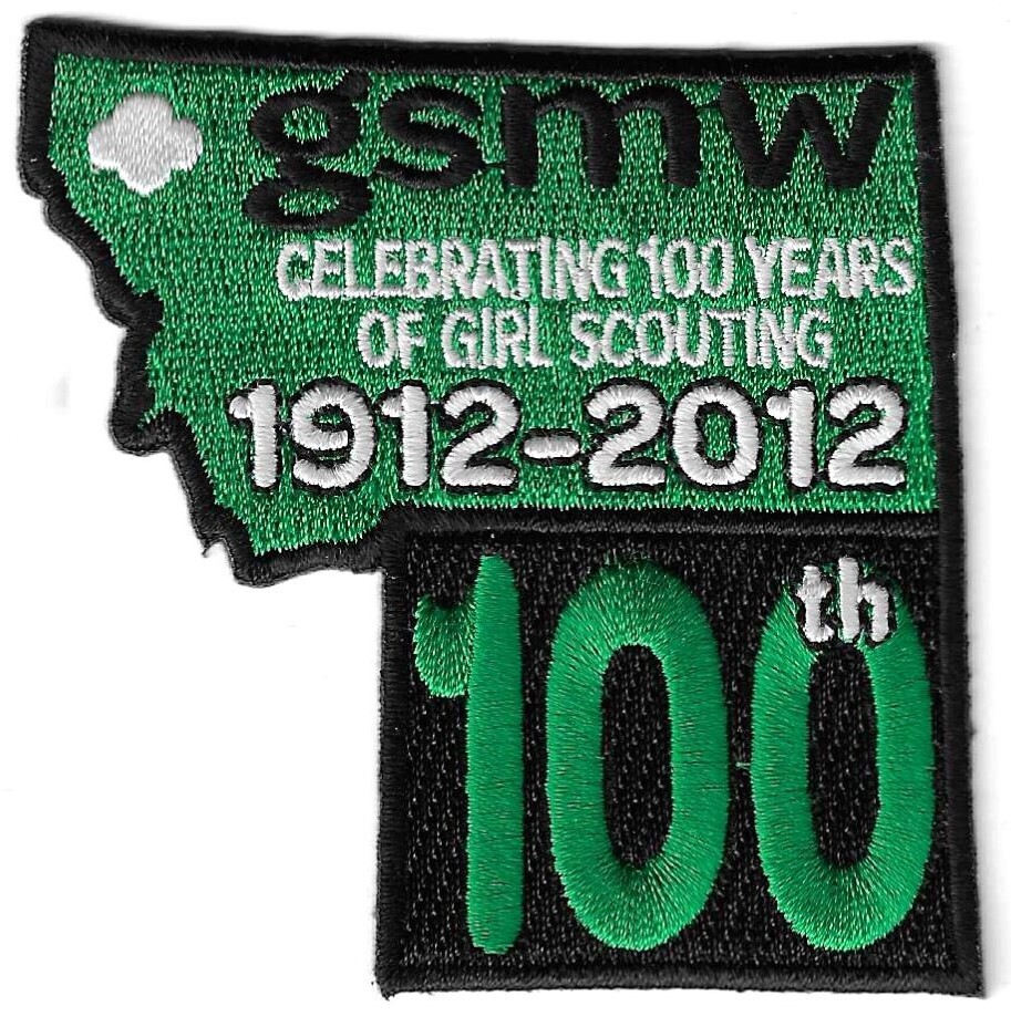 100th Anniversary Patch Celebrating 100 years GSMW