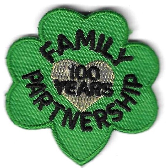 100th Anniversary Patch Family Partnership council unknown
