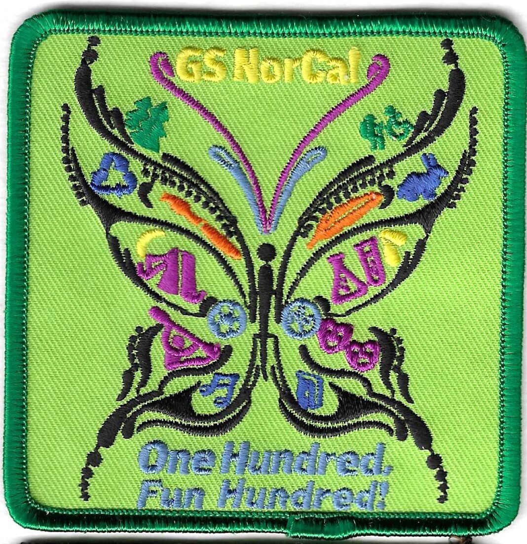 100th Anniversary Patch 100 Fun Hundred GS NorCal